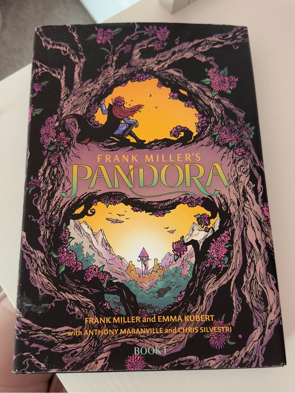 Frank Miller's Pandora Book I - Illustrated Home Art Print